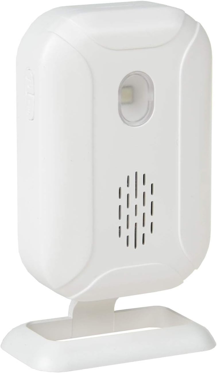 GREENCYCLE Motion Sensor Alarm Receiver, Pair with Magnetic Door Alarm Sensor (ASIN: B07HQD6BH6) or Motion Receiver(ASIN: B07HQ8QYZ7 ),1 Receiver, Can't use Separately