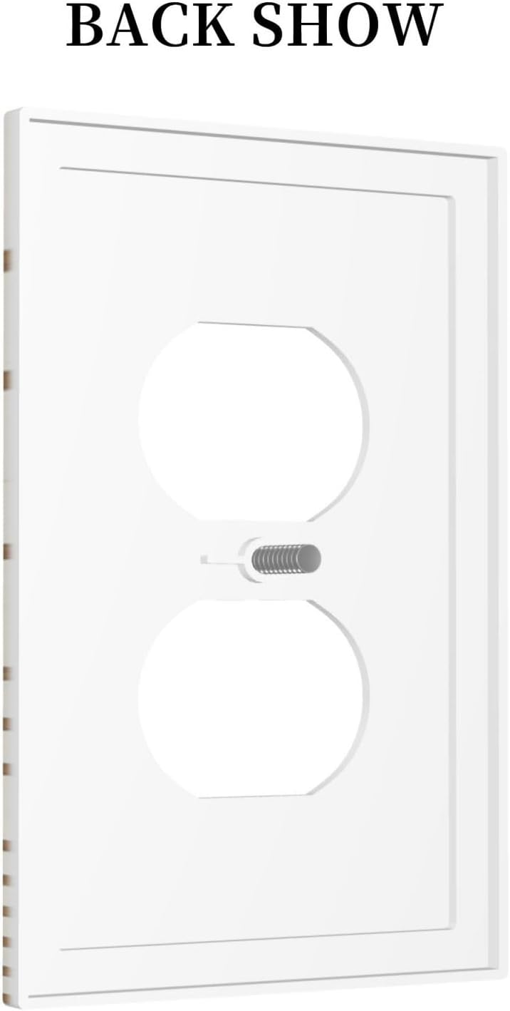Decorative Outlet Covers Boho Mid Century Gold Sun Sunbeams 1 Gang Duplex Light Switch Cover Plate Unique Wall Plates for Electrical Outlets Switch Plate Covers for Bedroom Home Decor