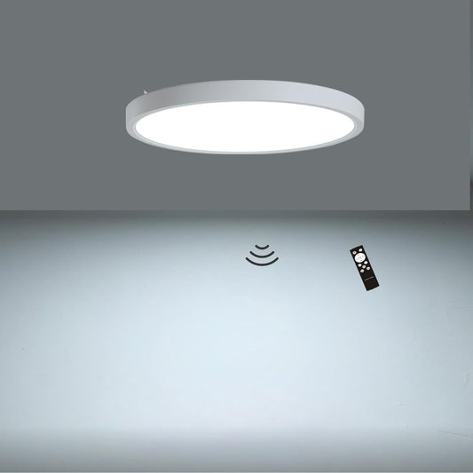 7 INCH Motion Activated Closet Light, Flush Mount Light Fixture, Motion Sensor Ceiling Lights for Closet Hallway Porch Laundry Garage Basement, Motion Light 3000k/4000k/6000k White