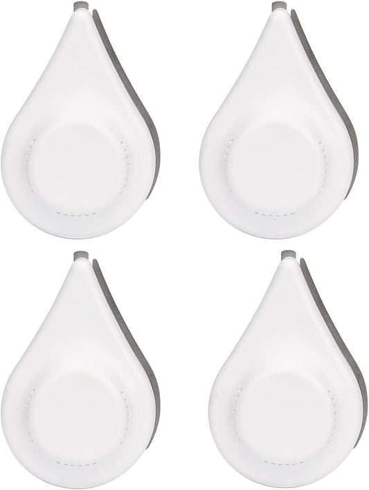 THIRDREALITY Zigbee Water Leak Sensor with Dripping Detection 4 Pack, 120 dB Alarm, App Notifications Enabled When Compatible with Home Assistant and Compatible Zigbee HUB, Batteries Included