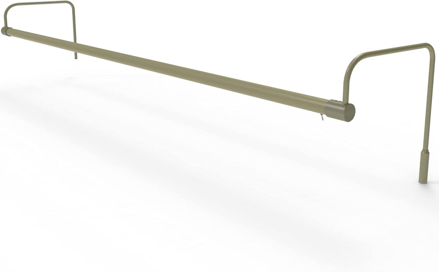 Cocoweb 43 Inch Tru-Slim Antique Brass Picture Light - LED, 2700K, Adjustable Arm, Plug-in, Toggle Switch, Sleek and Compact Design