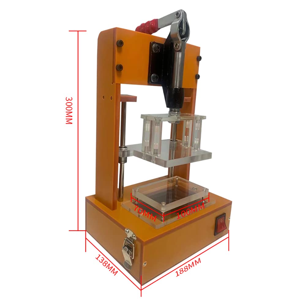 DIY Printed Circuit Board Test Fixture, Universal PCB Test Embryo Frame PCBA Testing Jig Bakelite Fixture Test Rack FPCB Tester Stand (Type A)