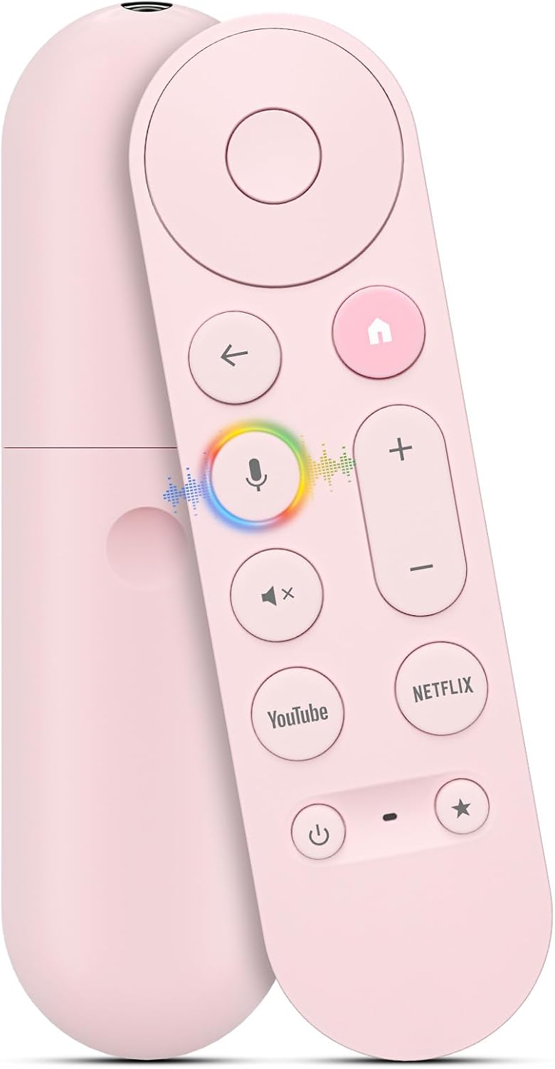 Voice Replacement for Google-Chromecast-TV-Remote, for Chromecast with Google TV Remote, for Google TV Streamer.1-Year Warranty.