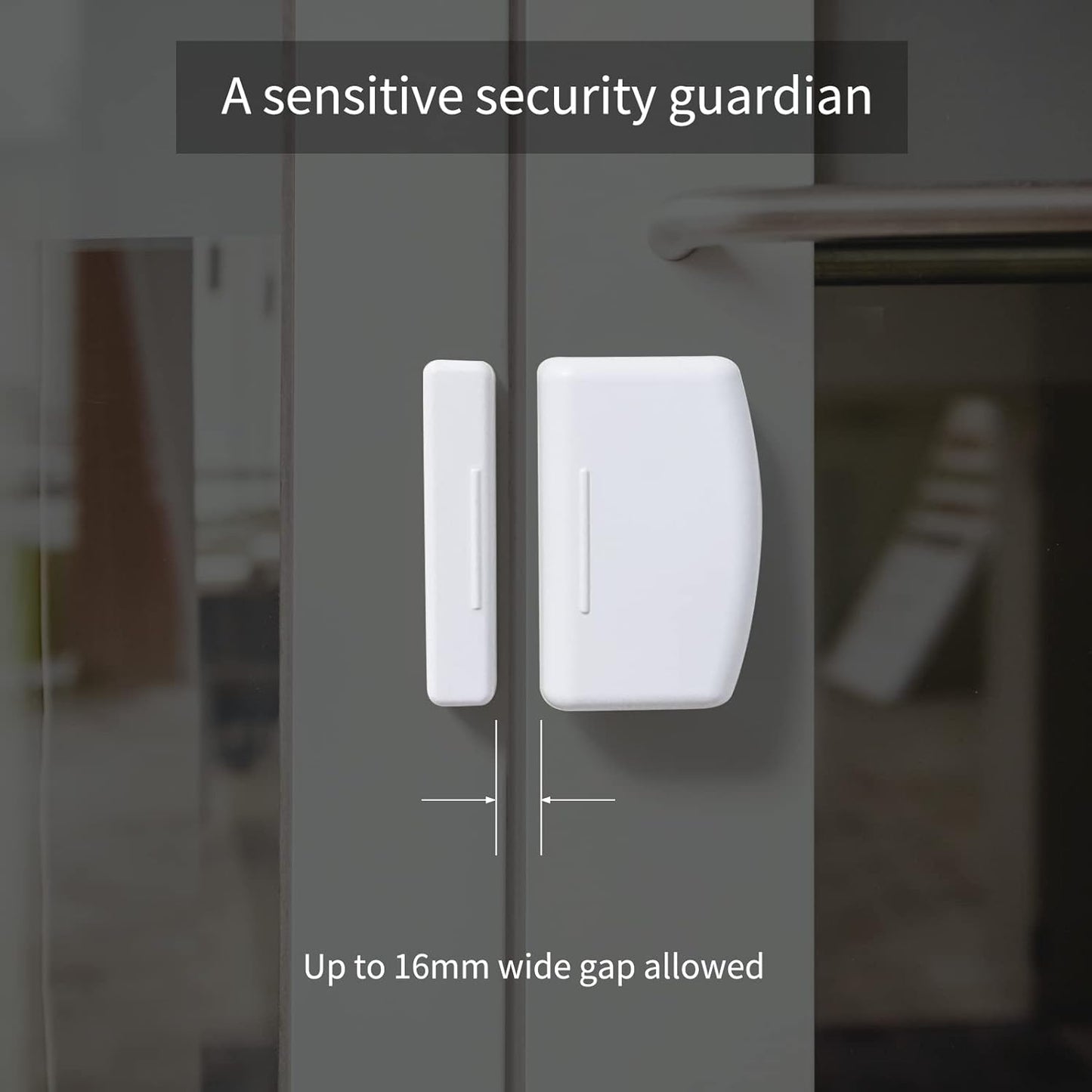 THIRDREALITY Zigbee Contact Sensor, Door and Window Monitor, Home Automation, Works with Home Assistant, SmartThings, Aeotec, Homey, Hubitat or Echo Devices with Build-in Zigbee Hub,hub Required