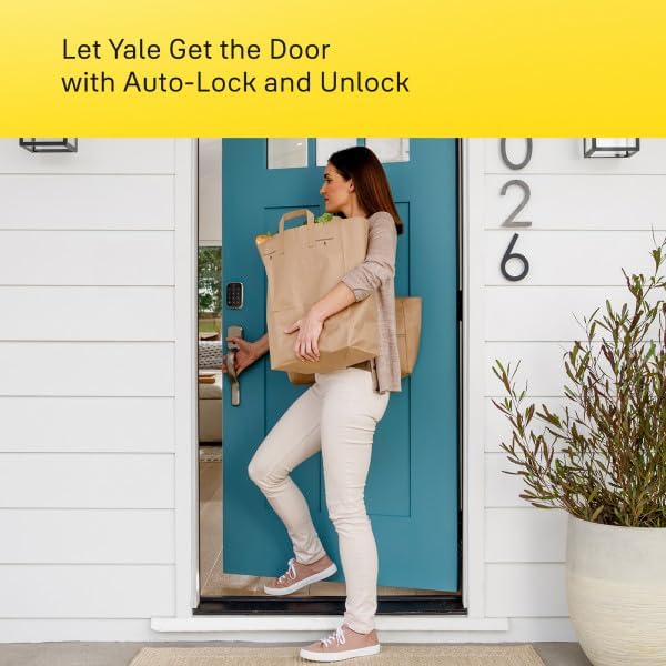 Yale Assure Lock 2 with Bluetooth – Oil Rubbed Bronze Smart Lock for Front Door with Keypad and Deadbolt – Secure Keyless Entry Door Lock (No Wi-Fi), YRD430-BLE-0BP