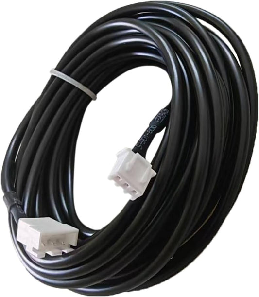 WiFi Temperature and Humidity Sensor Extension Cable for Tuya WiFi Smart Temperature & Humidity Sensor Controller | 5m 16.4 ft 3-Pin Male and Female Connection Wire |Patch Wire