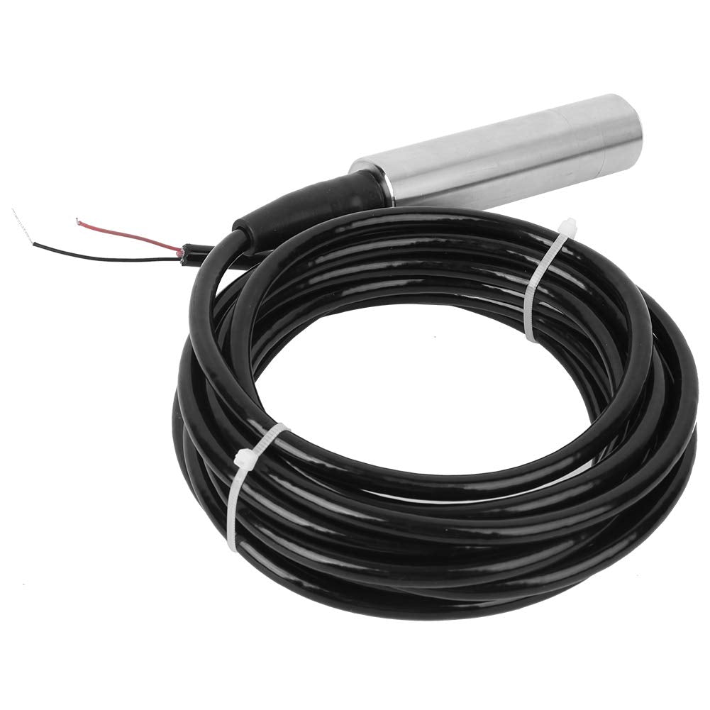 4-20Ma Höhenstandssonde,Submersible Level Sensor 4-20ma,4-20ma 2m Pressure,Sensors TL‑136 Liquid Level Transmitter Water Level Sensor Detector 24VDC 4‑20mA Output(Range 0-4 Meters)