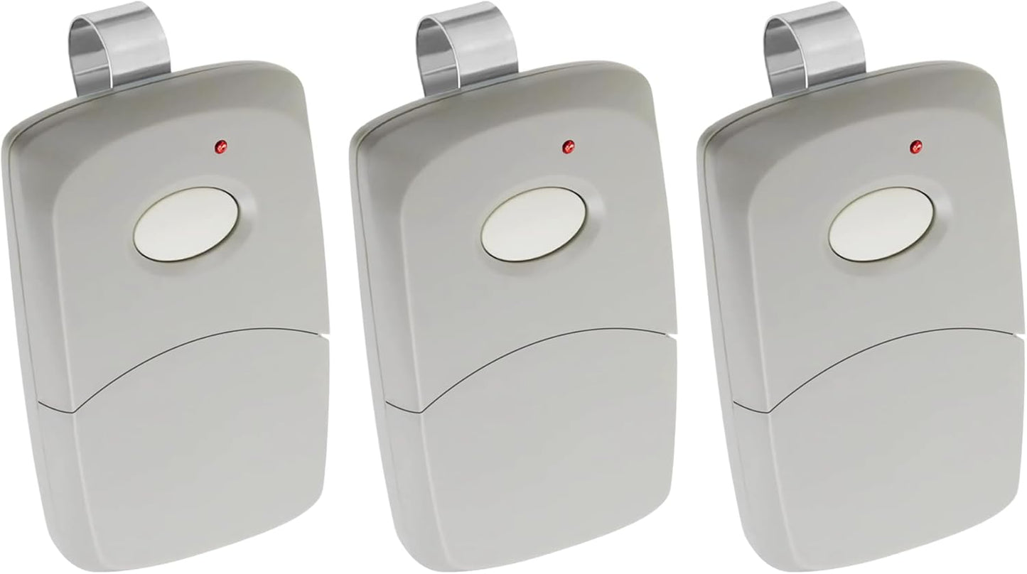 3X Multi-Code 3089 MultiCode 308911 Linear MCS308911, 300MHZ 10 Dip Switch Gate Opener Remote (3-Year-Warranty)