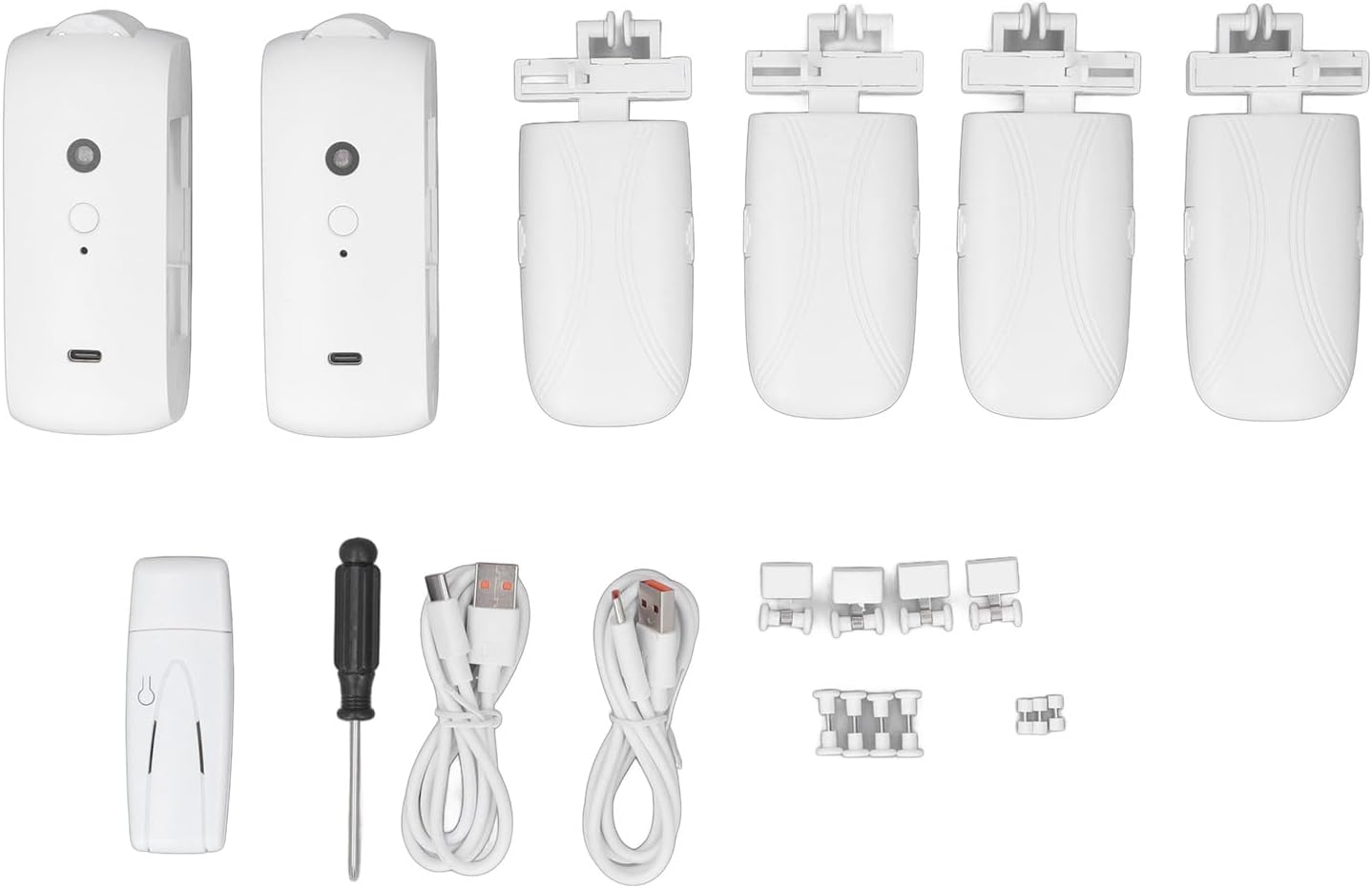WALFRONT Smart Curtain Opener Electric Motor, Silent Automation, Easy Install, Smart WiFi Control for Bedroom and Living Room