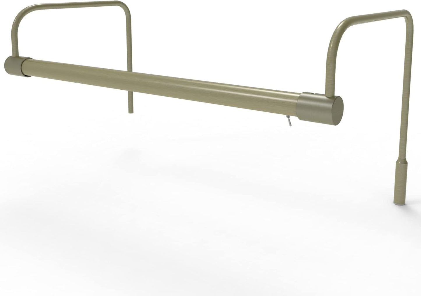 Cocoweb 16 Inch Tru-Slim Antique Brass Picture Light - LED, 2700K, Adjustable Arm, Plug-in, Toggle Switch, Sleek and Compact Design