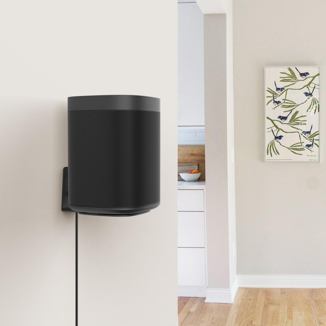 Speaker Wall Mount Bracket Stand for Sonos One SL Wall Mounting Shelve Home Speakers Stable Holder