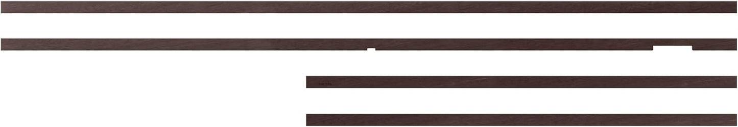 Samsung 85” The Frame Customizable Bezel (2025 Model), Magnetic, Quick and Easy Installation, VG-SCFF85BWBZA, Modern Brown