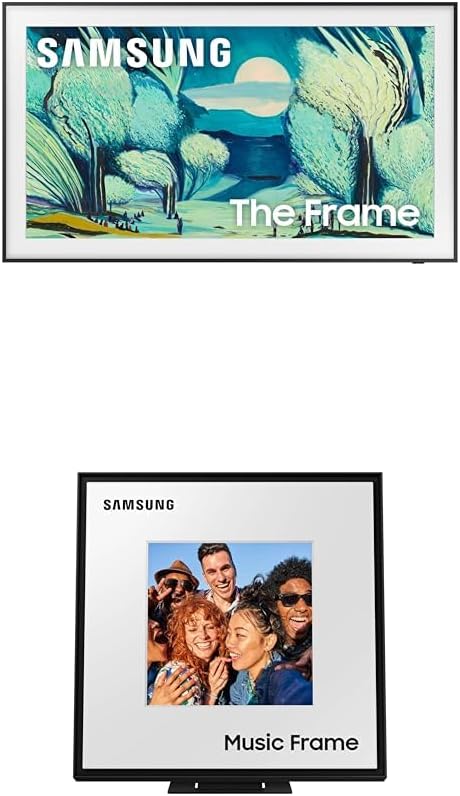 Samsung 43-Inch Class The Frame LS03F 4K QLED Smart TV w/Music Frame Included