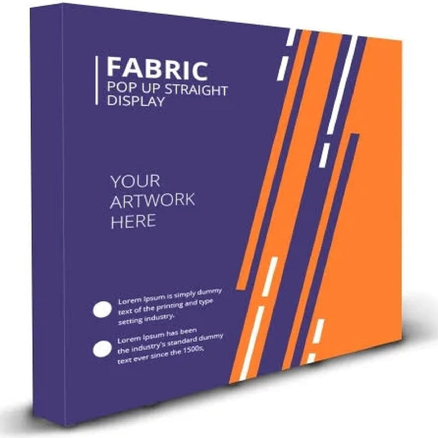 Custom Fabric Pop Up Straight Display, Trade Show Display Backdrop Booth, Hook and Loop Step and Repeat Backdrop for Trade Show Backdrops (Graphic Only, 10ftx8ft)