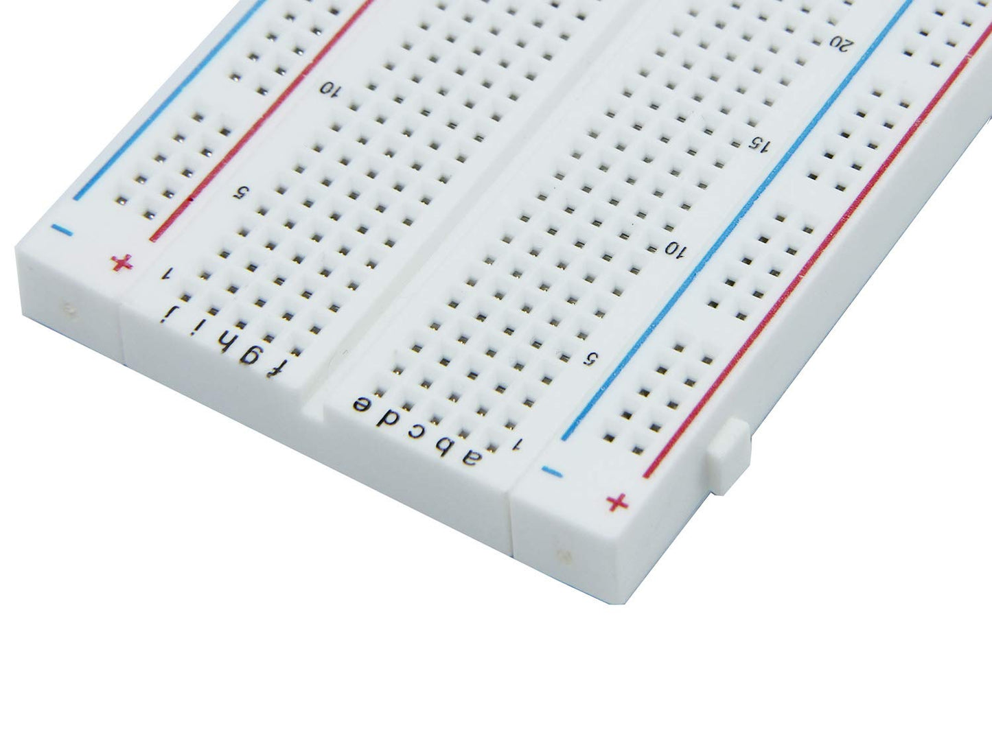 MCIGICM 16Pcs Breadboard 400 Tie Point Solderless Prototype PCB Board Protoboard for Arduino DIY