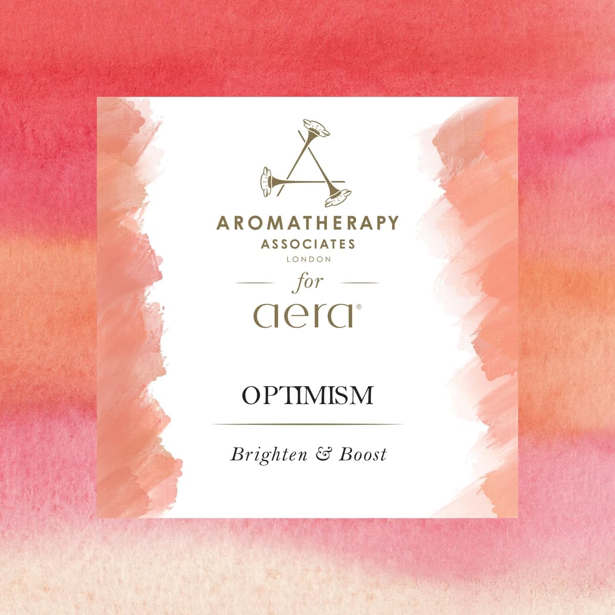 Aera Optimism Aromatherapy Essential Oil Home Fragrance Scent Refill - Notes of Bergamot, Damask Rose and Basil - Works with The Aera Diffuser
