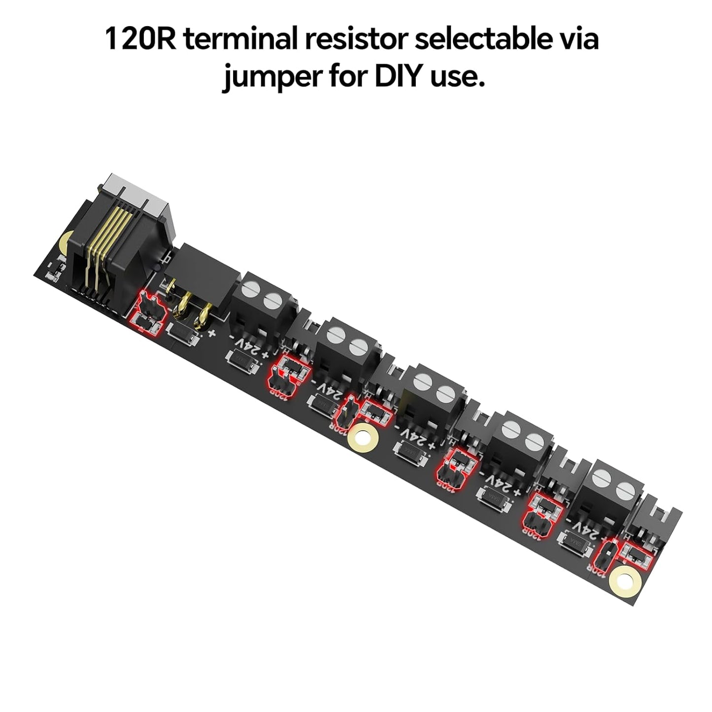 BIGTREETECH CEB V1.0 CANbus Expansion Board Perfect for 2020 Aluminum Profiles Support Klipper, EBB SB2240/SB2209 EBB36/42 CAN+Octopus Pro H723, Manta M4P/M5P/M8P Control Board