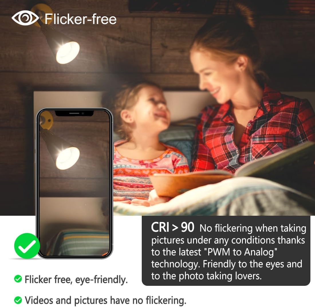 MELPO Alexa Light Bulb 130W Equivalent, Smart Light Bulbs Warm White to Daylight Tunable, A19 E26 Bluetooth LED Bulbs Controlled by BRmesh APP and Alexa only, Timing, Flicker-Free（8 Pack (8)