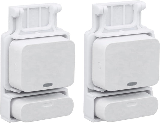 Garage Door Mounting Bracket Compatible with SimpliSafe Entry Sensors – Easy Installation, Reliable Security (2 Pack)