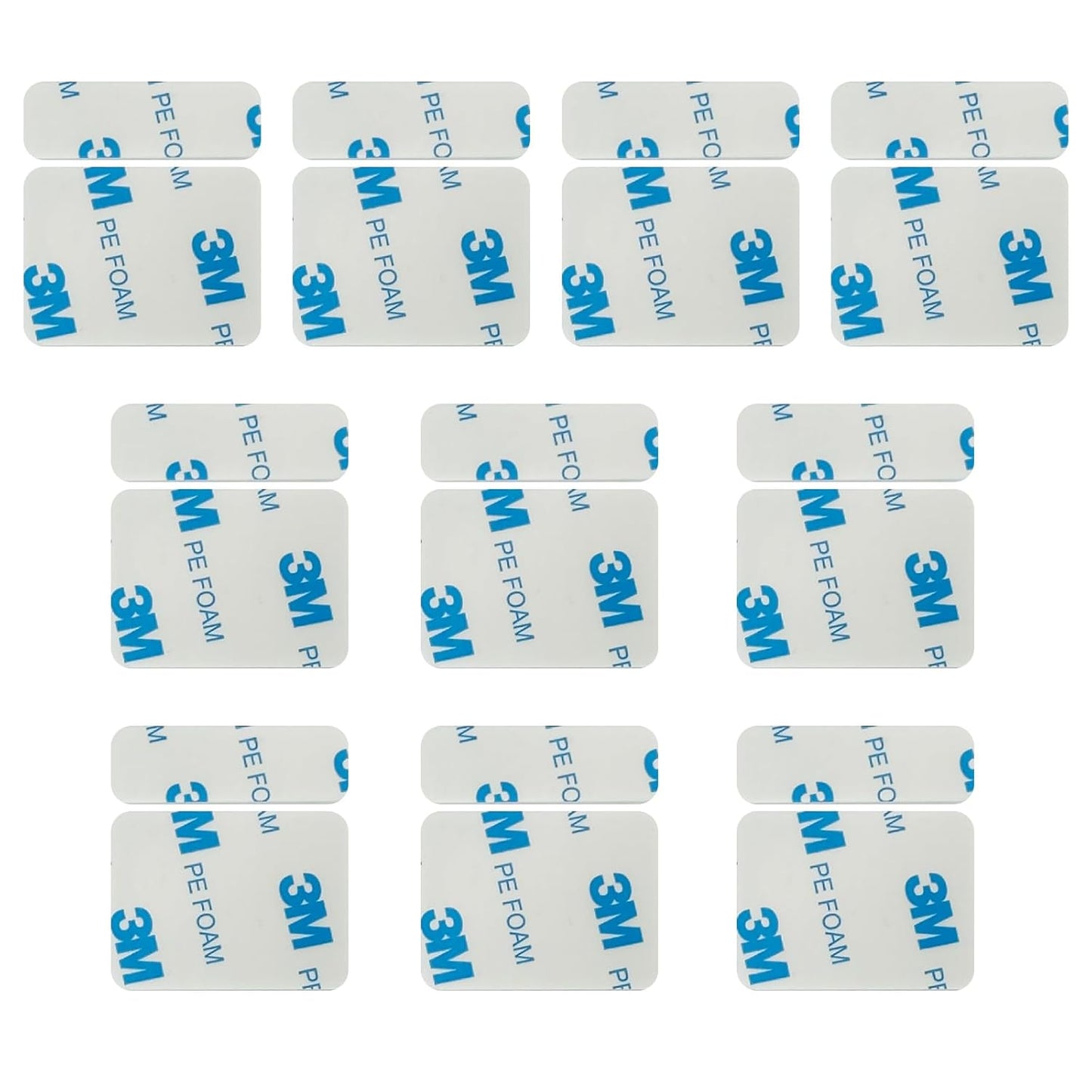 Replacement Adhesive Pads for SimpliSafe Entry Sensor 10PCS, Pre-Cut Double Sided Tape Compatible with SimpliSafe Door Sensor, Easy Installation & Strong Hold