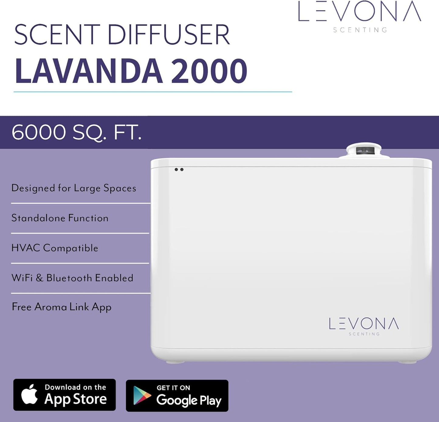 Levona Scent Essential Oil - Fresh Aroma for Home, Office, Hotel & Spa, Perfect in Humidifiers and Diffusers, Luxury Fragrance, with Bergamot, Pine, Rose, Earthy Notes - 10ml/ 0.33 fl oz, Miami Dreams