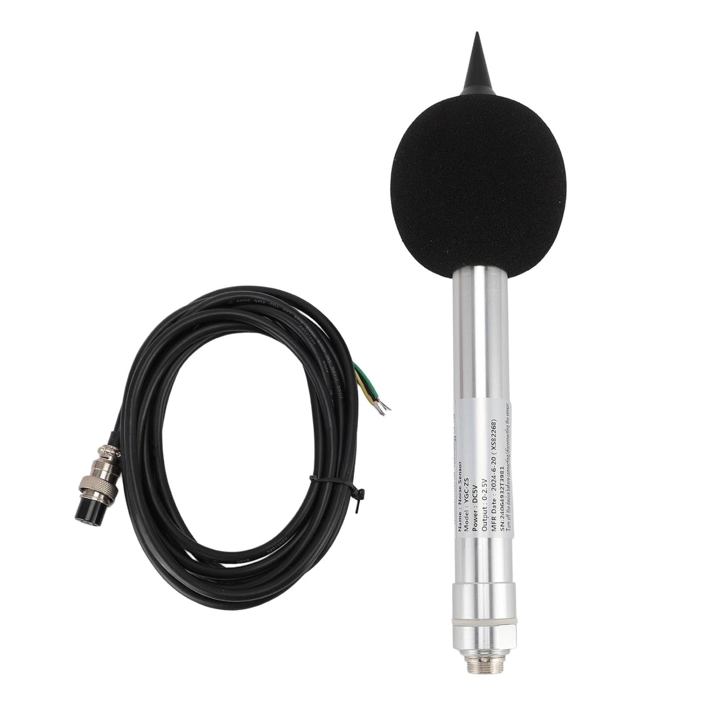 The high Sensitivity Decibel transducer Sound Level Sensor, namely The Noise Sensor, has a Measurement Range of 30 to130dB and operates at DC5V. (YGC-ZS-5V-V2)