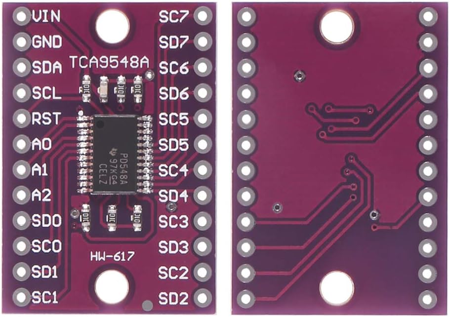 AITRIP 12PCS TCA9548A I2C IIC Multiplexer Breakout Board Module 8 Channel Expansion Development Board for Arduino