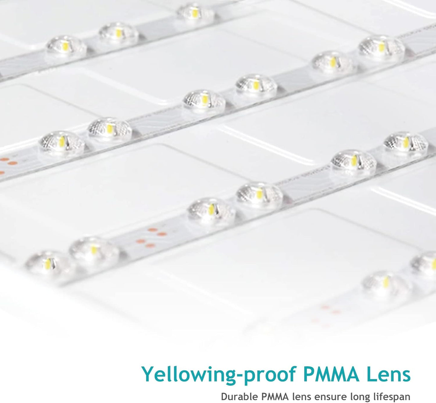 1x4 LED Flat Panel Light 5000K 4000K 3000K - 1x4 LED Troffer Drop Ceiling Light Fixture, 0-10V Dimmable, 100-277V, ETL Listed, 4 Pack