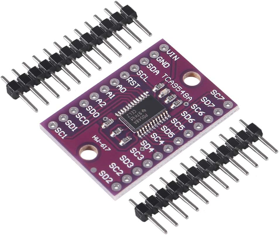 AITRIP 6 PCS TCA9548A I2C IIC Multiplexer Breakout Board 8 Channel Expansion Board for Arduino (6PCS)