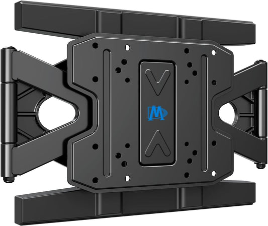 Mounting Dream Ultra Slim TV Wall Mount for 26-75 Inch Television, Full Motion Bracket with Smooth Extension, Swivel and Tilt, 1.38” Thin Low Profile TV Mount Fits 16'' Studs, Up to 400x400mm, 88lbs