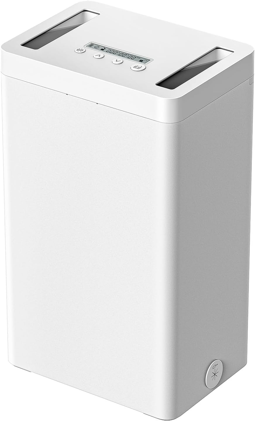 Vaydeer Metal Time Lock Box, Phone Lockbox with Timer, iPad Safe Container, Self-Control Locker with USB-C Charge,Electronic Device Timed Release Jail for Cellphone/Tablet/Medicine/Snack/Alcohol-Large