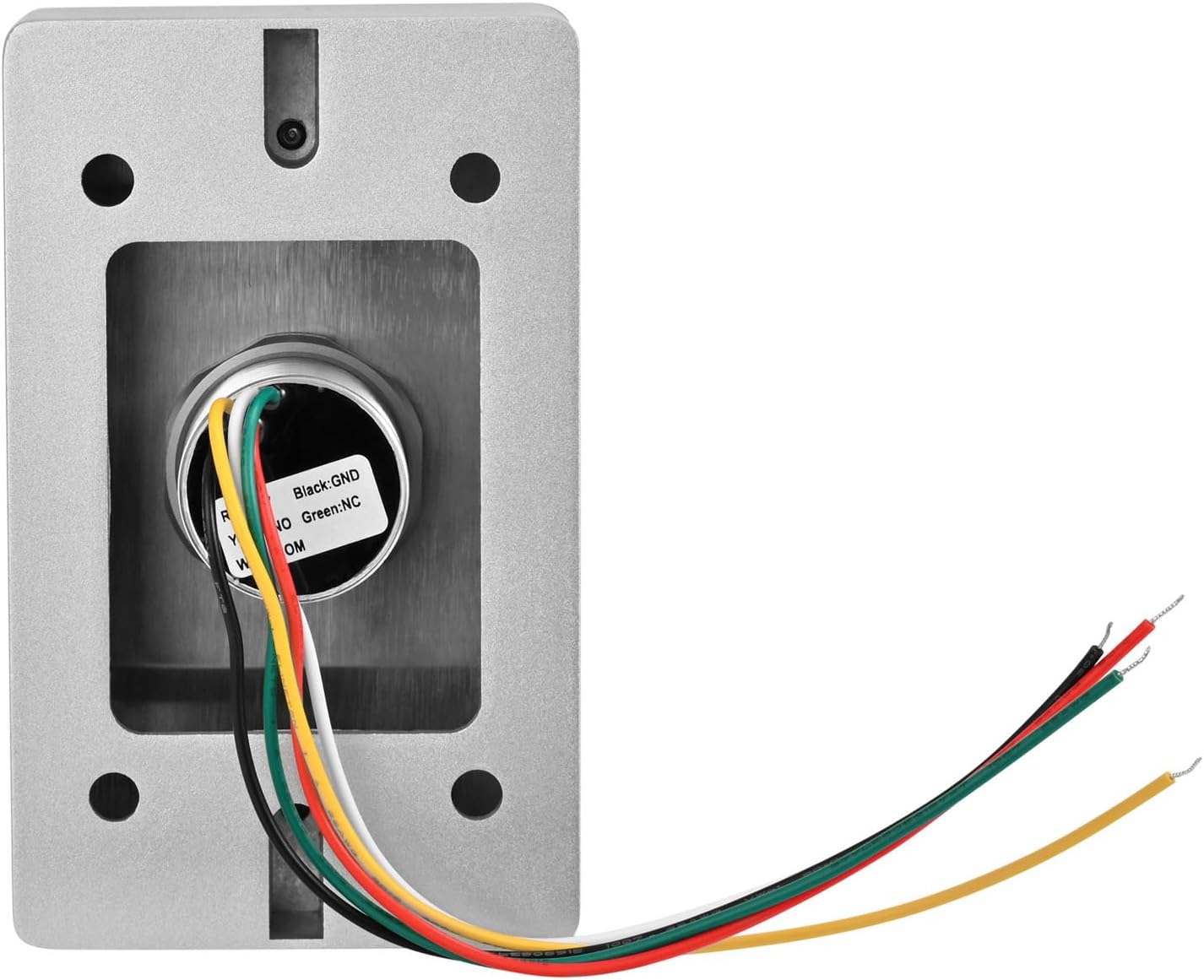 Infrared Sensor Exit Button with Back Box IR Touchless Door Release 304 Stainless Steel IP67 Waterproof with LED Indicator for Access Control Systems