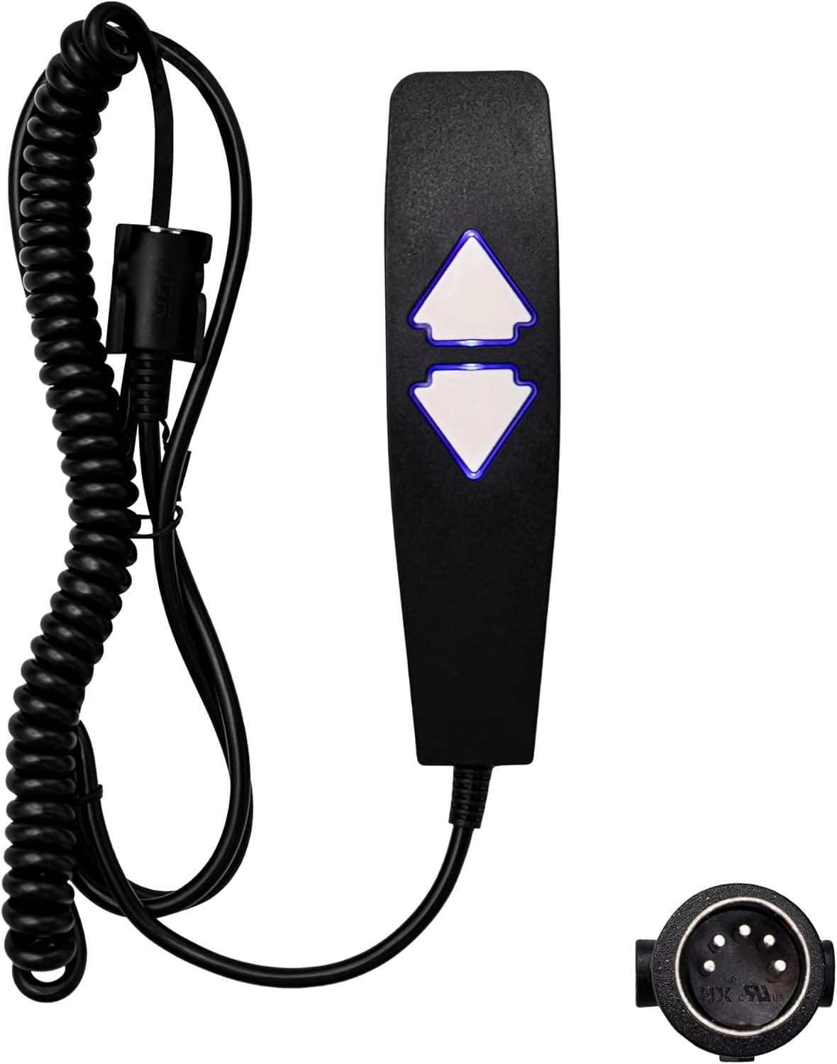 Fruhdi Lift Chairs Power Recliners 2 Button 5 Pin Remote Handset Controller Hand Control with USB and Backlight