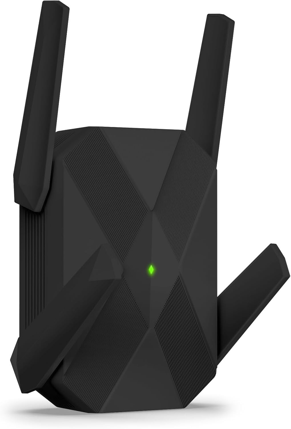 2026 AX3000 WiFi 6 Extender, WiFi Extender Signal Booster-Dual Band (2.4G/5.8G), Long Range WiFi Booster with Gigabit Ethernet Port, Access Point, No Required App, Easy Setup and Faster Speed (Black)