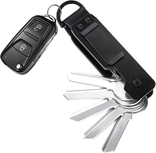 Keychain Key Holder Keychain Tile For Men/Women Key Finder Ring/Organizer for Car Keys Keyring Accessories 2-5 Keys