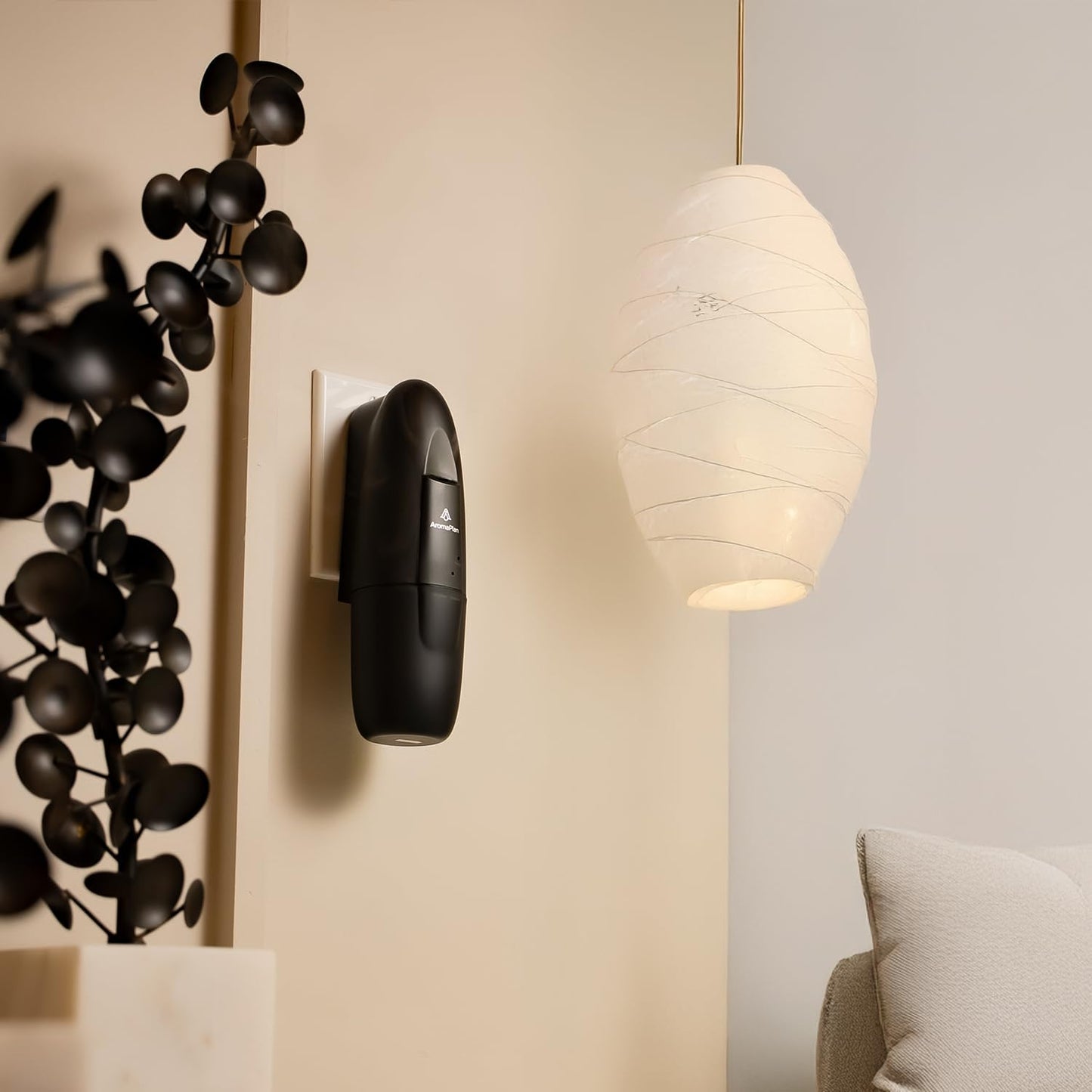AromaPlan 5 Star Collection Plug in Waterless Diffuser (2 Devices +2 Scents Included)-Cold Air & Waterless Diffusers for Home & Office- Silent Wall Diffuser Plug in, Bluetooth App Control, 1000 sq.ft