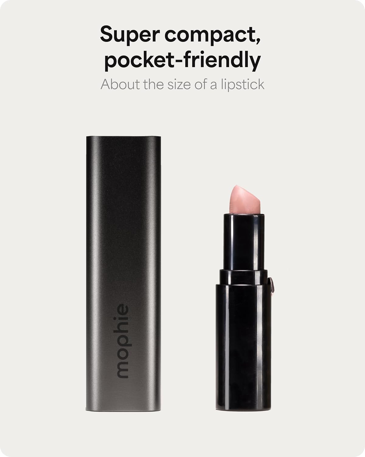 Mophie Powerstation Fast 5,000mAh Power Bank | Fast and Portable | 20W, Single-Device