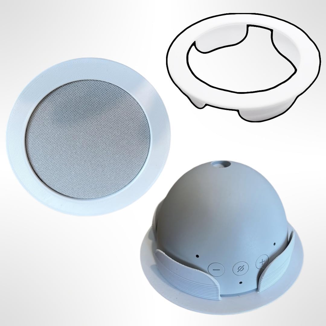 Ceiling Mount Bracket Holder Roof Bedroom Hole Trim for Echo Pop Smart Speaker