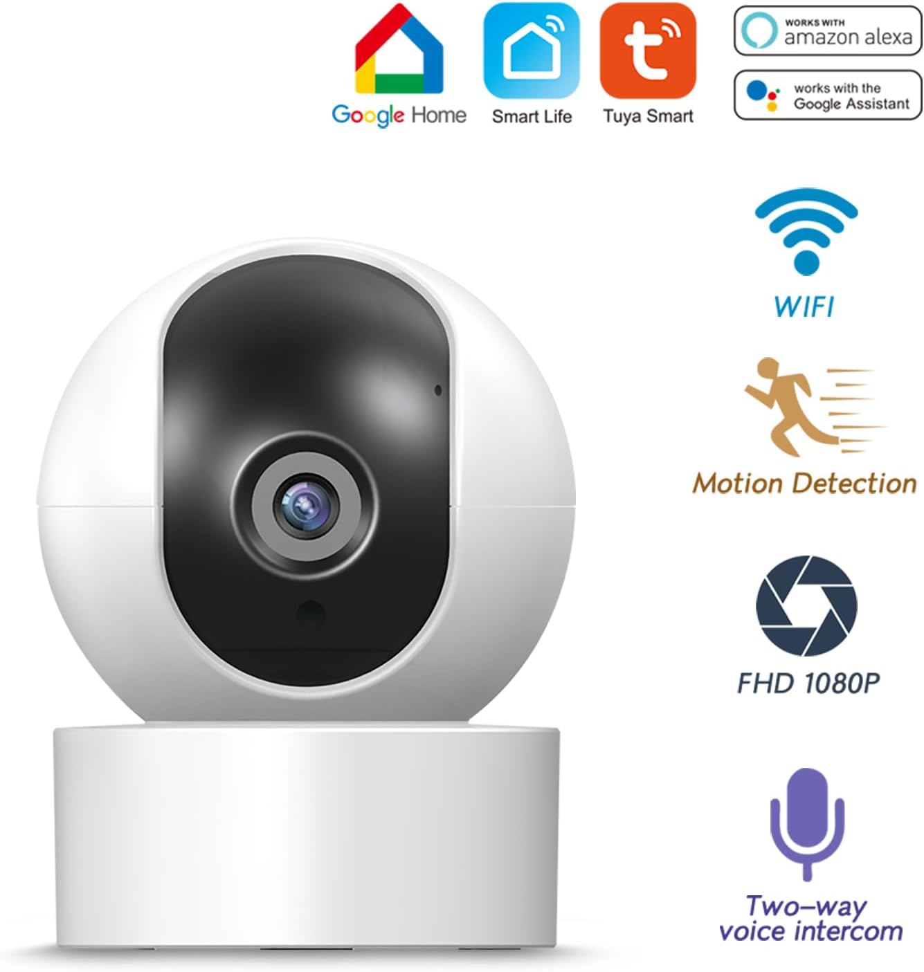 PGST Home Security Alarm Systems with 2MP HD Security Camera,Door/Window Sensors,Motion Detector,Loud Alarm Siren,Remote,Touch Screen,4G SMS/Tuya App Alerts,Work with Google for Villa,Apartment,House