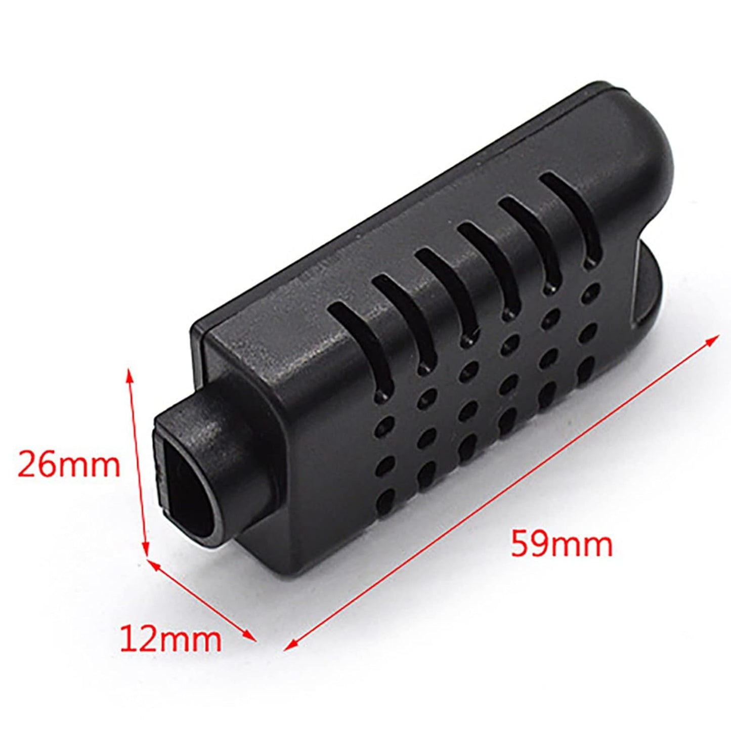Plastic Case Small Humidity Sensor Electronics Box Instrument Enclosure Project Box Control Box(4 Pcs)