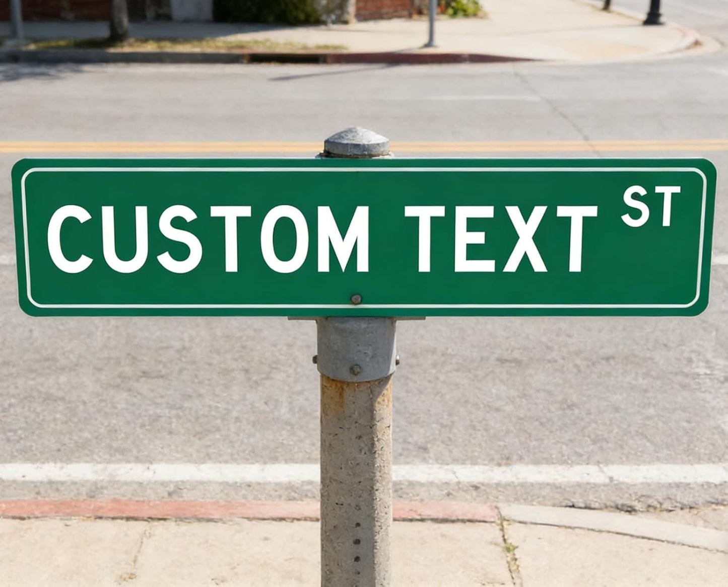Custom Street Sign Left or Right Arrow, Double Sided/Reflective Option, Personalized Road Address Metal Sign, Customize for Business, Office, Outdoor, Home, Delivery 16''x4''
