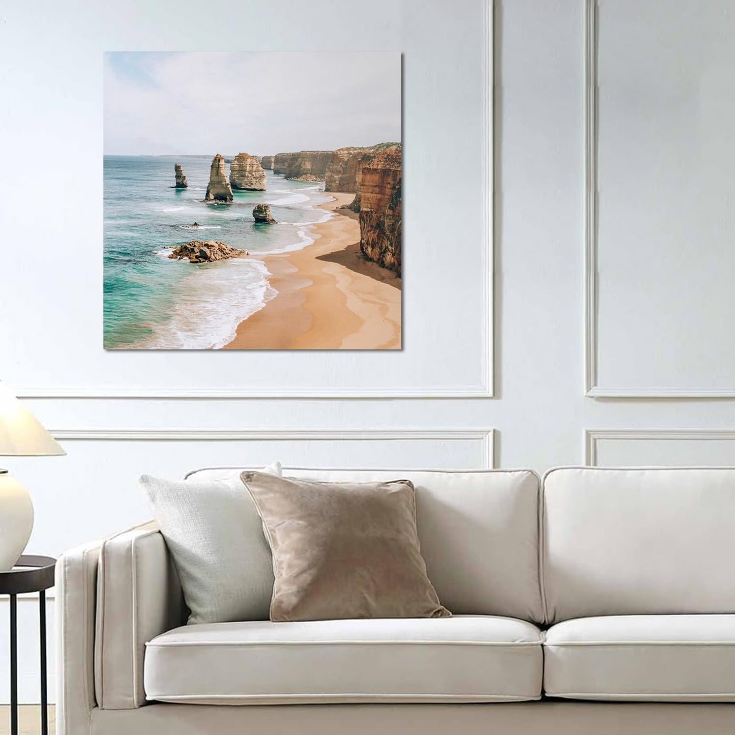 YXIMOX Custom Art Print on Premium Canvas, Personalized with Your Image or Design, Large Wall Decor for Living Room, Office, Bedroom, Custom Canvas Artwork(Unframe) (Unframe, 20"x20")