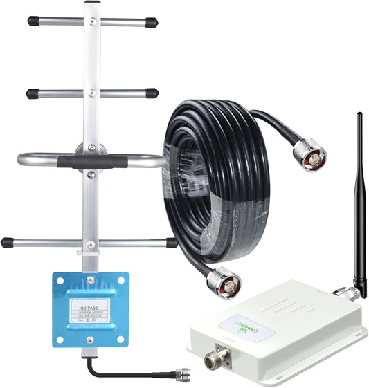 AT&T Cell Phone Signal Booster Amplifier & Repeater | FCC Approved for 5G 4G LTE Band 12/17 | Covers 4,000 Sq Ft, Easy Setup