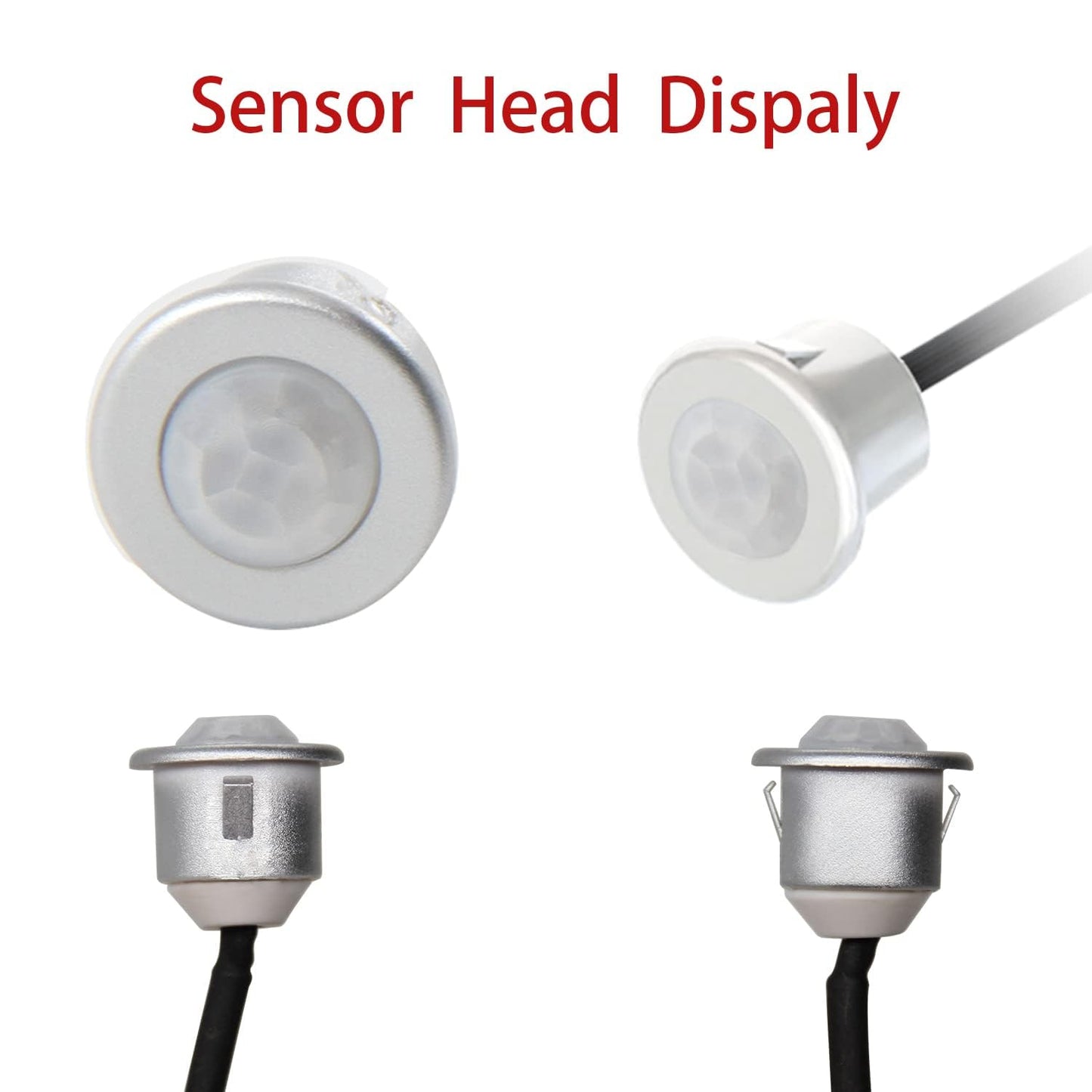 VST Motion Sensor Light Switch, IR Sensor Switch, Led Light Automatic Switch for Closet Light Under Cabinets Counters Wardrobes with 12V JST Male and Female (DC 12/24V 3A)