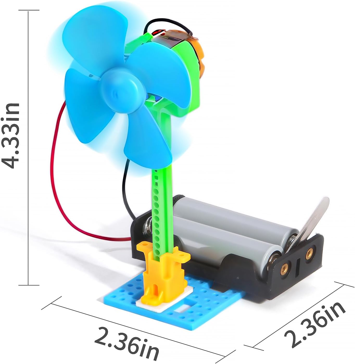 Bulk STEM Kits - 8 Set Electrical Fans, Girls Boys Crafts Science Kits for Kids Age 8-12, STEM Toys for Boys 8-10 8 10 12 13 Classroom, Engineering Activities Experiments Projects Circuit