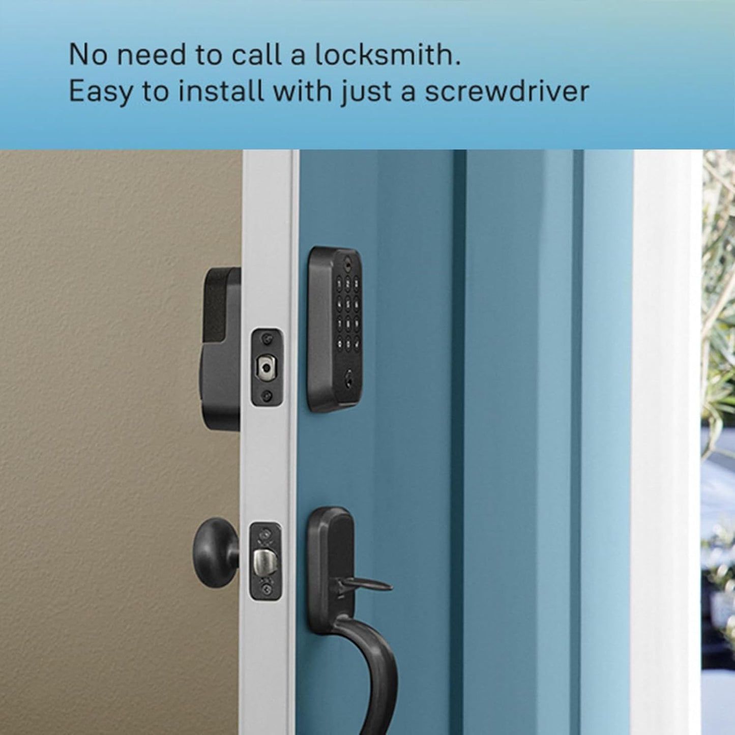 Yale Assure Lock 2 with Wi-Fi – Oil Rubbed Bronze Smart Lock for Front Door with Keypad, App Control, Backup Key, and Deadbolt – Secure Keyless Entry Door Lock, YRD410-WF1-0BP