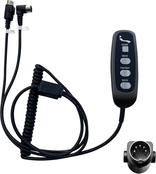 7 Button 5 Pin Remote Kaidi Model KDH130-002 Lift Chairs Power Recliner Hand Control Replacement
