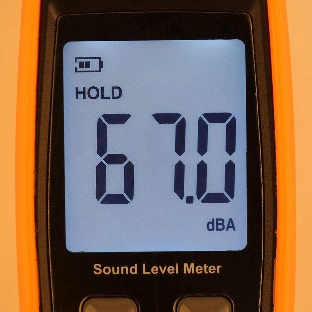Decibel Meter LCD Digital Sound Level Meter DB Meter Environmental Noise Tester