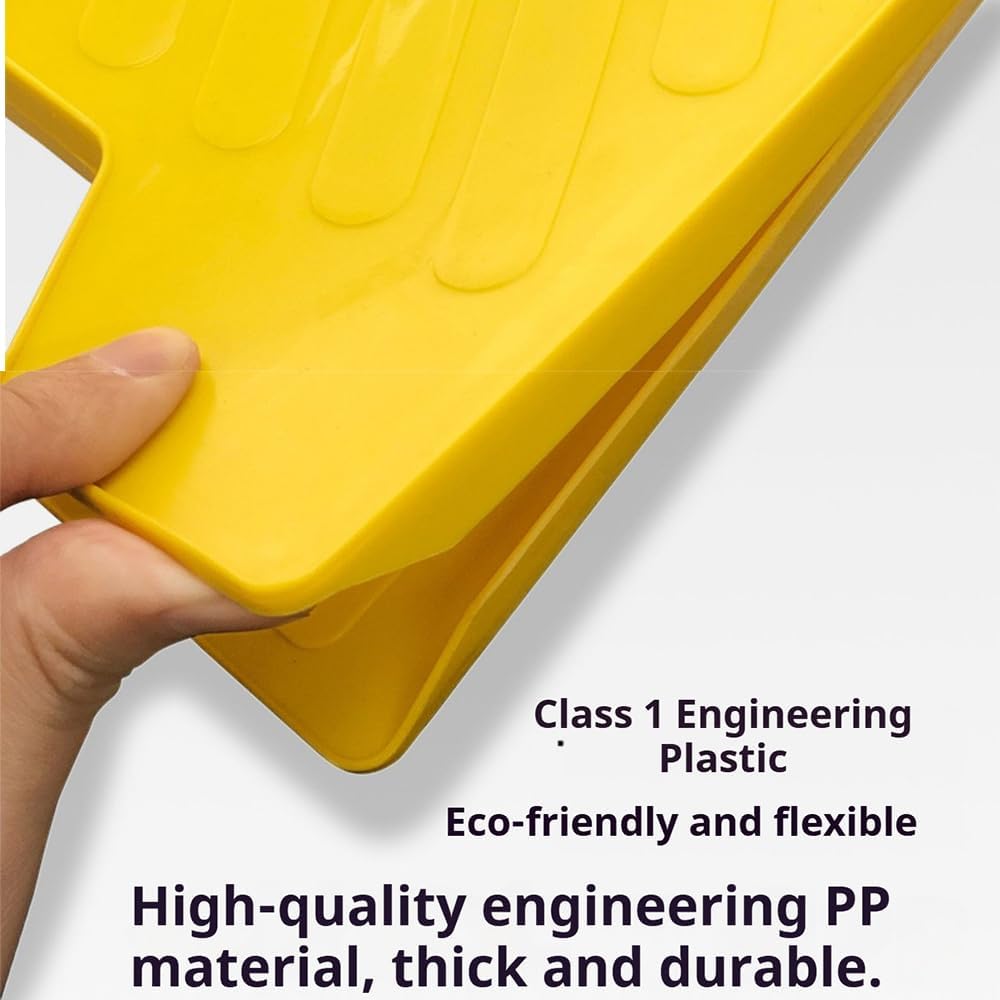 30 Pack Custom No Parking Sign - Personalized Portable Folding Board with Reflective, Writable Surface for Commercial Use (Black)