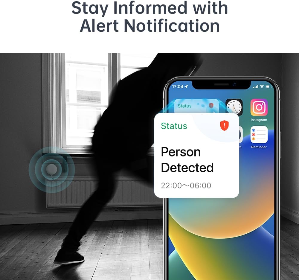 Emotion Pro Presence Sensor, 24GHz mmWave Radar WiFi Smart Motion Sensor, IR Blaster, MQTT Home Assistant, Compatible with Alexa and Google Home, No Hub Required